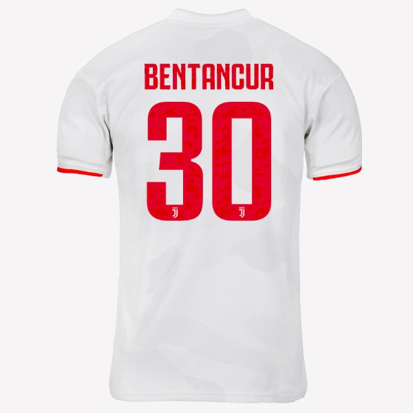 Trikot Juventus NO.30 Bentancur Auswarts 2019-20 Grau Weiß Fussballtrikots Günstig